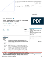 Floating Solar Photovoltaic Systems - An Overview and Their Feasibility at Kota in Rajasthan - IEEE Conference Publication - IEEE Xplore