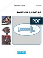 SANDVIK CH440:04: Spare Parts Catalog