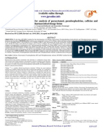 Download A Novel RP-HPLC Method for Analysis of Paracetamol Pseudo Ephedrine Caffeine And by Dr Varaprasad Bobbarala SN55527061 doc pdf