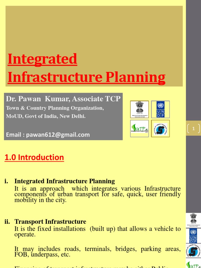 Integrated Infrastructure Planning | PDF | Transport | Rapid Transit
