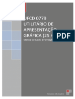 UFCD 0779 UTILITÁRIO DE APRESENTAÇÃO GRÁFICA (25 HORAS) Manual de Apoio À Formação - PDF Download Grátis