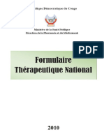 Formulaire Thérapeutique National 2010 2