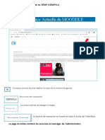 Interface de Moodle