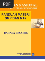 Download Panduan Ujian 2008 SMP MTs Bahasa Inggris by Edhie Wibowo SN5552908 doc pdf