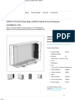 ORICO 3.5 Inch Dual-Bay USB3.0 Hard-Drive Enclosure (3259RU3-CR)