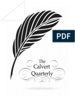 Calvert Quarterly Pilot Issue