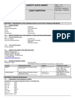 Light Naphtha Safety Data Sheet