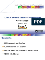 Linux Sound Drivers Framework: Barry Song (宋宝华)