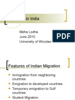 Presentation - Migration in India