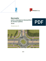 Normativ Pentru Amenajarea Intersectiilor La Nivel Pe Drumuri Publice