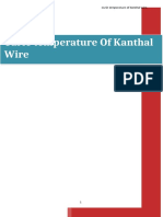 Curie Temperature of Kanthal Wire: Group 5