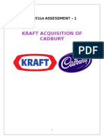 Kraft Acquisition of Cadbury: Assessment - 1