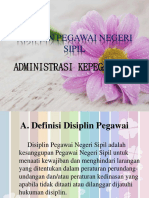 Disiplin Kepegawaian