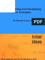 LO2 Planning and Developing For Animation: by Rachael Evans