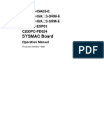 SYSMAC Board: C200PC-ISA03-E C200PC-ISA 3-DRM-E C200PC-ISA 3-SRM-E C200PC-EXP01 C200PC-PD024