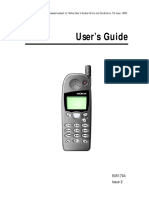 User's Guide: Electronic User S Guide Released Subject To "Nokia User S Guides Terms and Conditions, 7th June, 1998"