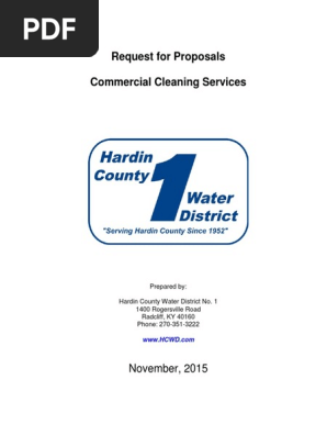 Commercial Cleaning Contract Agreement
