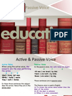 Passive Voice Explained in Detail