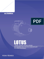 Serie LOTUS Ficha Técnica