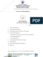 FM-SGO-RES-003 Action Research Proposal Template
