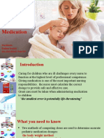 Pediatric Medication: Facilitator: Rubina Kousar RN, RM, BSCN Post RN