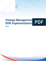 Change Management in EHR Implementation: Primer