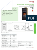 Termoestufa a Pellet Isabella 24 kW Hidro ventilada