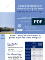 Cambios Demograficos en America Latina y El Caribe