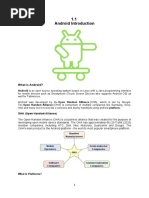 1.1 Android Introduction