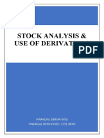 Stock Analysis & Use of Derivatives: Financial Derivatives Financial Derivatives 215120003