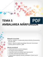 TEMA 6. Ambalarea Marfurilor