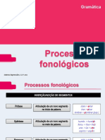 Processos Fonológicos 