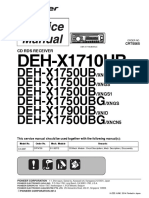Pioneer Deh-x1710ub x1750ub x1790ub Crt5565 Car Audio (1)