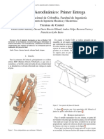 Balanc In Aerodin Amico: Primer Entrega: Universidad Nacional de Colombia, Facultad de Ingenier Ia T Ecnicas de Control