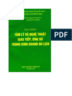 EBOOK - Giáo Trình Tâm Lý Và Nghệ Thuật Giao Tiếp Ứng Xử Trong Kinh Doanh Du Lịch