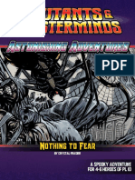 Nothing To Fear: A Spooky Adventure For 4-6 Heroes of PL 10