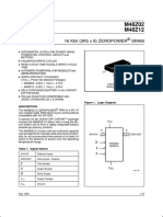 M48Z02 M48Z12: 16 Kbit (2Kb X 8) ZEROPOWER Sram