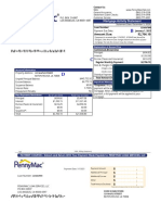 Mortgage Statement Dummy