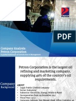 Petron Corporation - Company Analysis