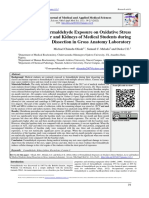 Olisah Et Al. Effect of Formaldehyde Exposure On Oxidative Stress Markers