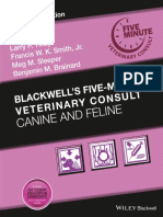 Blackwells Five-Minute Veterinary Consult Canine and Feline 7th Edition