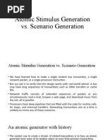 Atomic Stimulus Generation Vs