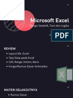 Microsoft Excel Lanjutan
