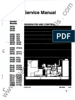 Service Manual: Generator and Control