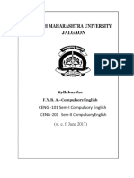 CENG - 101 Sem-I Compulsory English: Syllabus