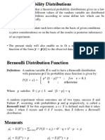 Discrete Probability Distributions