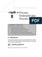 Wacana Deskriptif Dan Wacana Lain