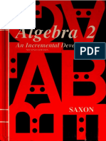 Saxon Algebra 2 Small