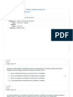 Evaluación Módulo 1. Actualidad Normativa en SST - Revisión Del Intento