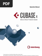 Steinberg Cubase 4 - Operation Manual